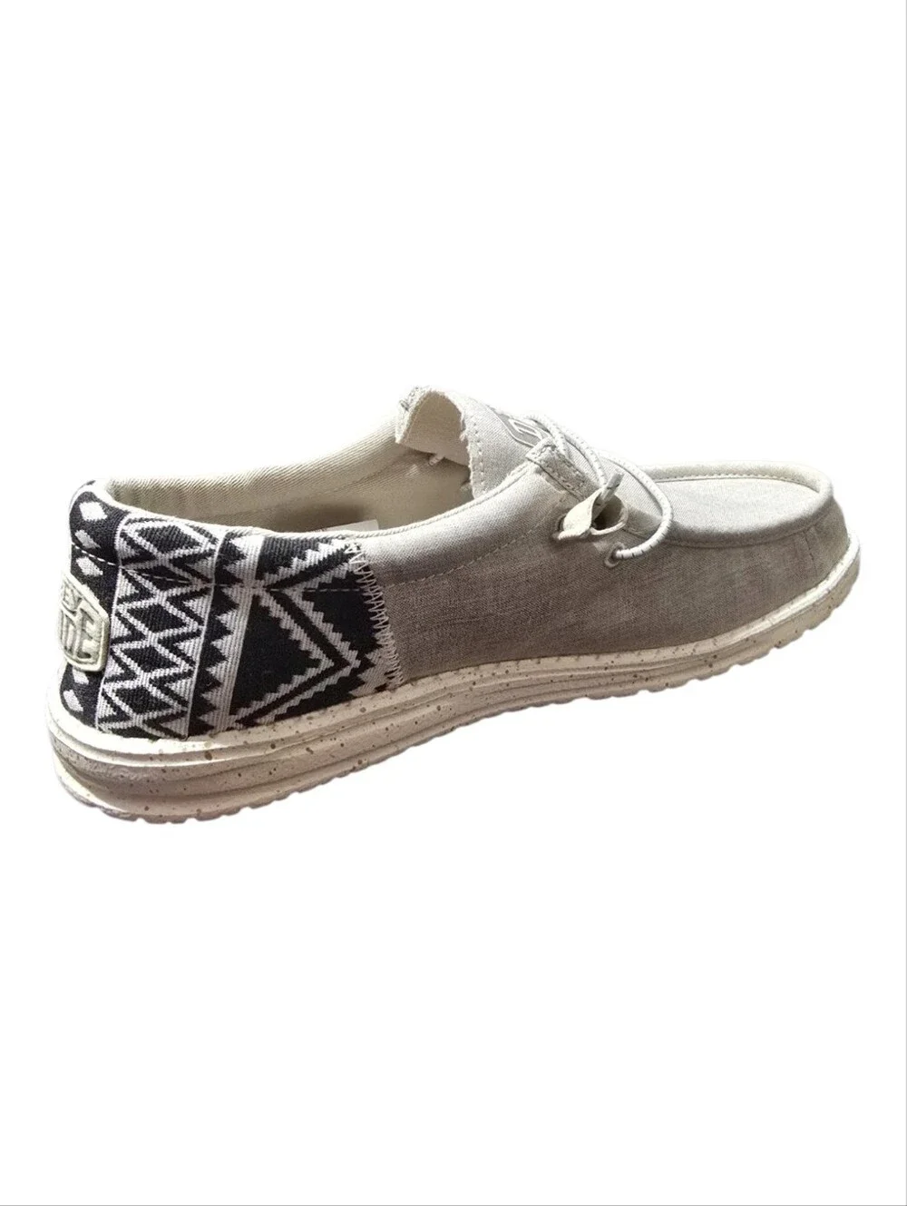 NWT Hey Dude Wally Southwestern Geometric Canvas Loafers Men’s 9 / Women’s 11